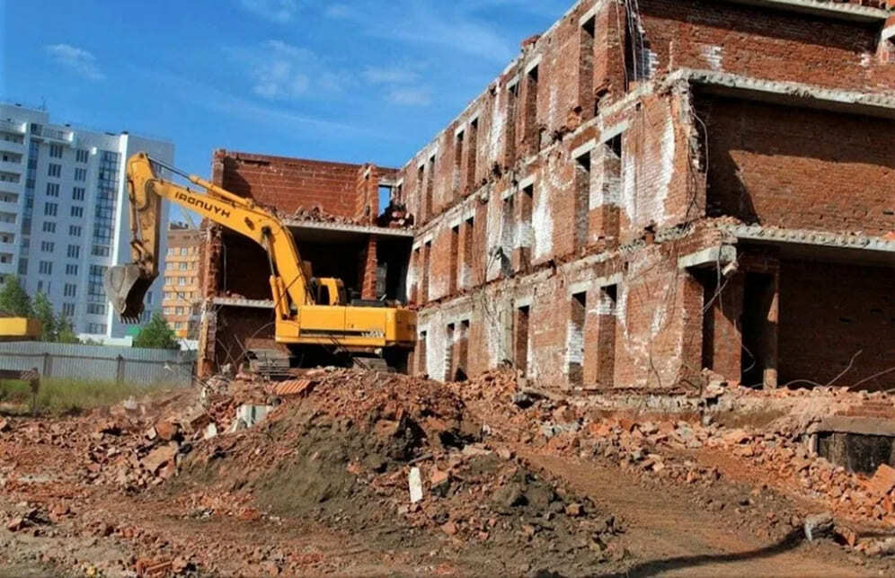 Высотный снос