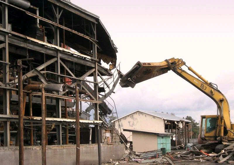 Расчистка участка